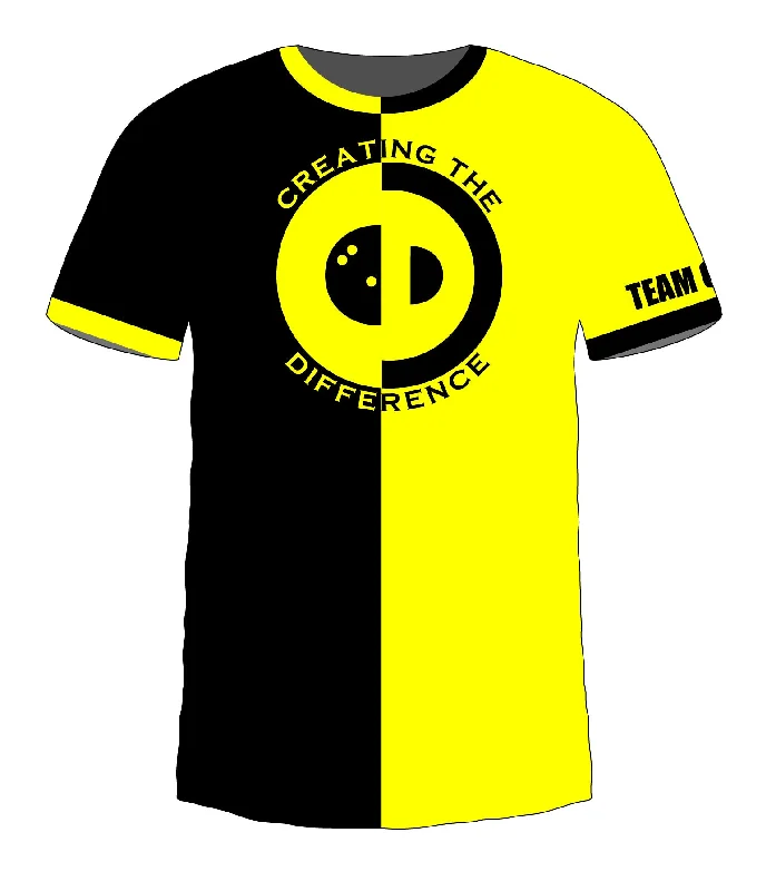 Trendy Wear Split Yellow Jersey